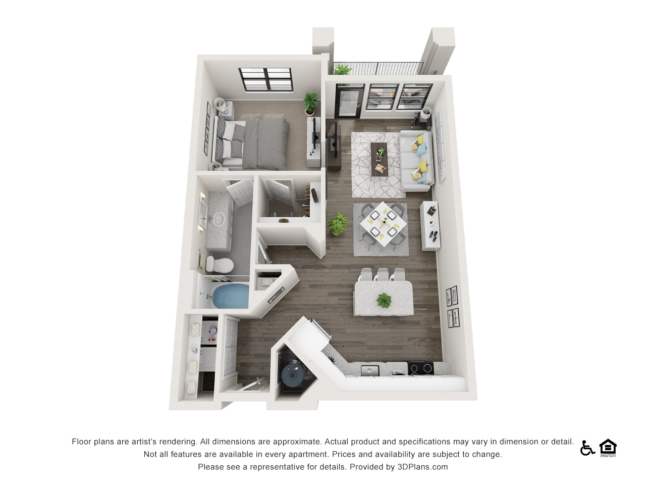 Apartment Retreats - Floor Plans At The Lodge At Hamlin Near Disney